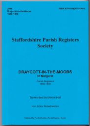 Draycott Parish Registers book front cover